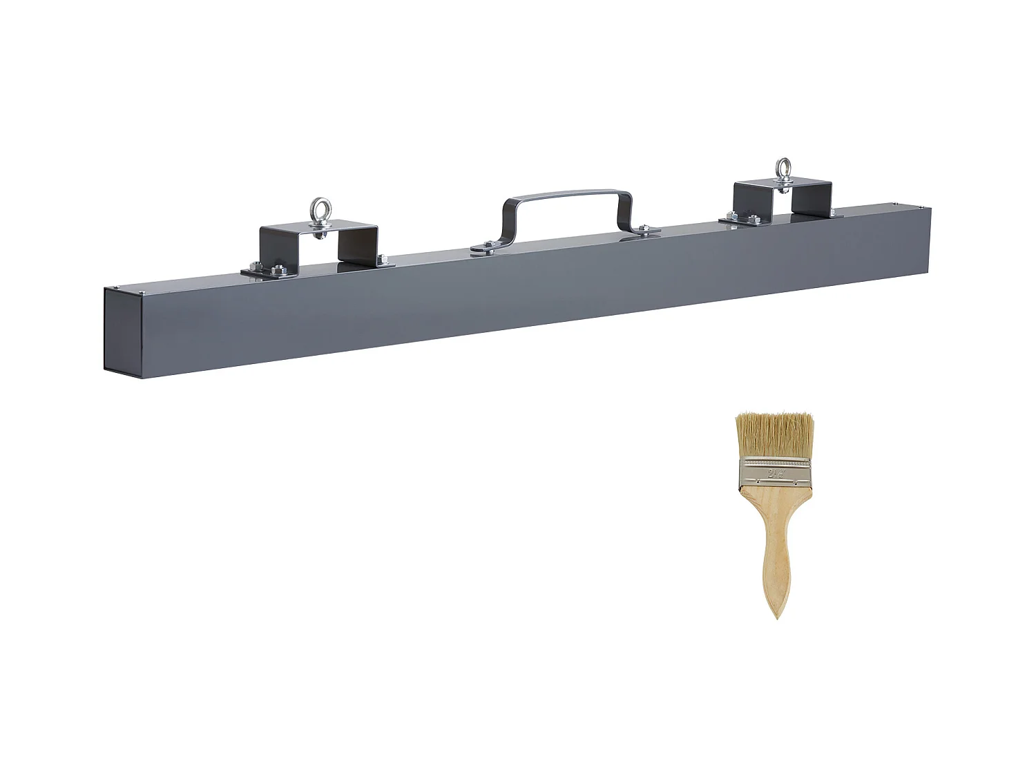 Magnetkehrmaschine, SucceBuy 152 cm Hänge-Magnetkehrwerkzeug, 42,2 kg Hebemagnet für Gabelstapler