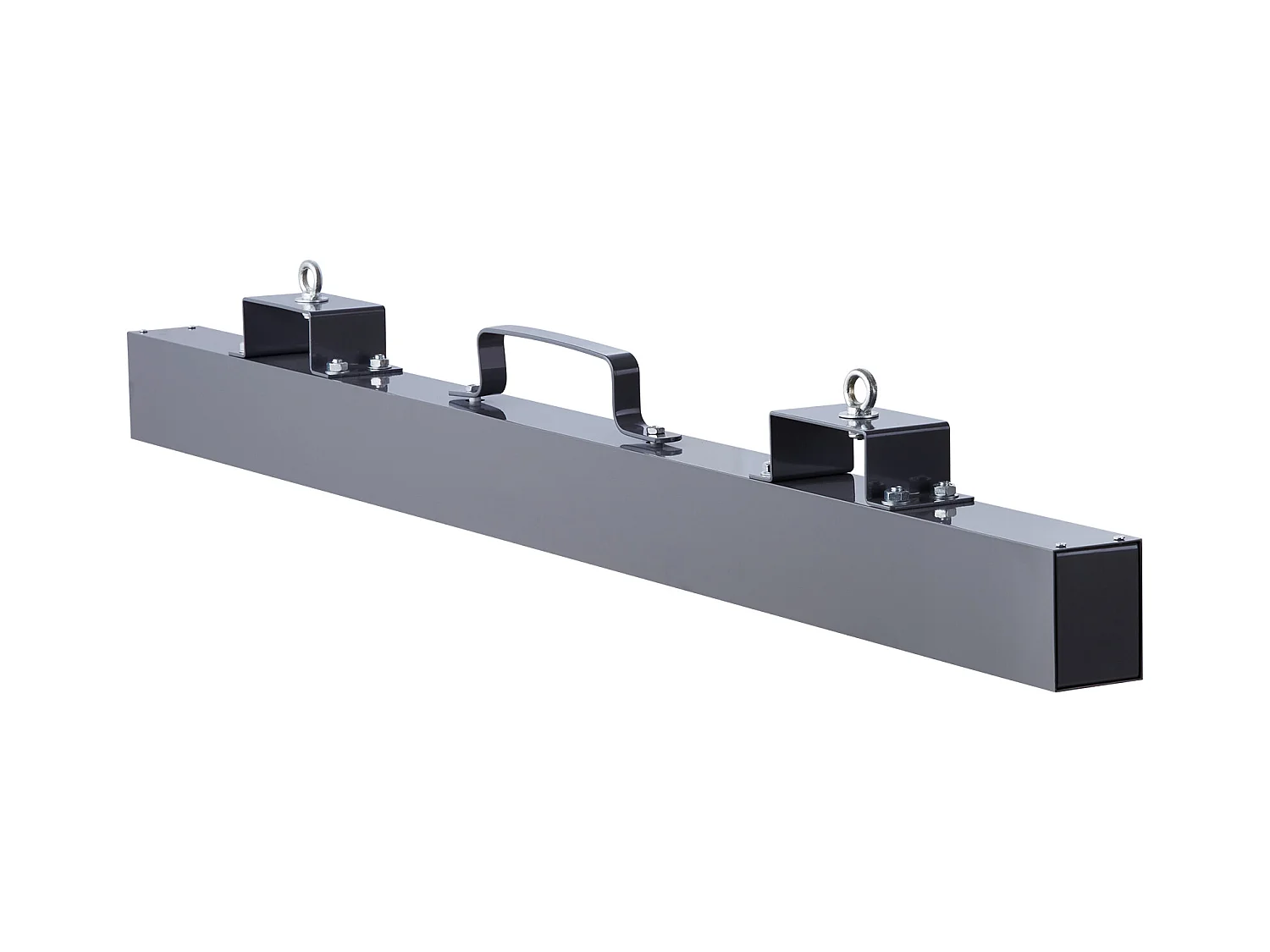 Magnetkehrmaschine, SucceBuy 152 cm Hänge-Magnetkehrwerkzeug, 42,2 kg Hebemagnet für Gabelstapler