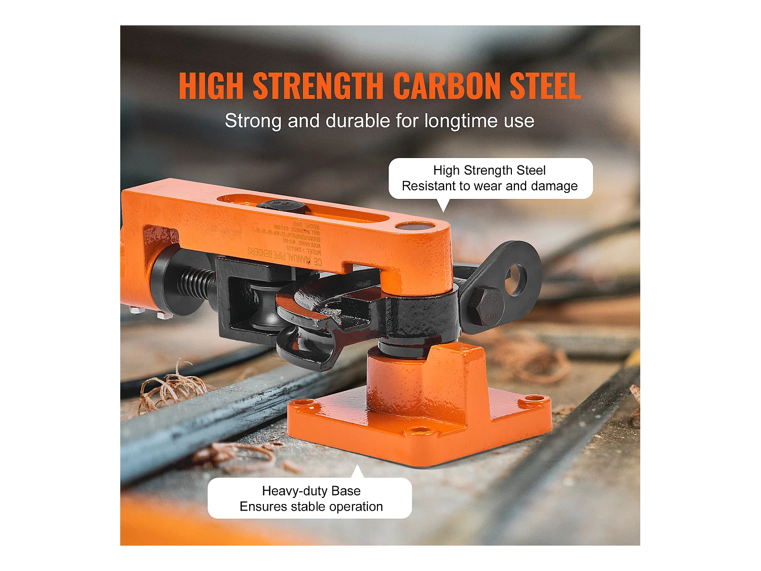 Cintreuse Manuelle de Tubes SucceBuy, 10-25mm, de Diamètre Extérieur avec 7 Matrices 180°, pour CVC, AC, Réfrigérateur, Réparation Automobile