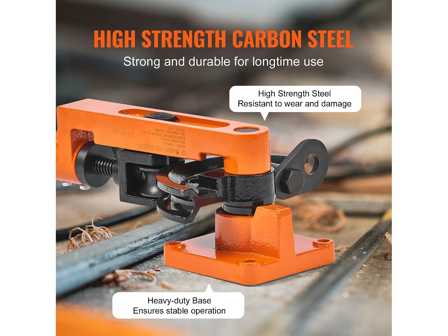 Cintreuse Manuelle de Tubes SucceBuy, 10-25mm, de Diamètre Extérieur avec 7 Matrices 180°, pour CVC, AC, Réfrigérateur, Réparation Automobile