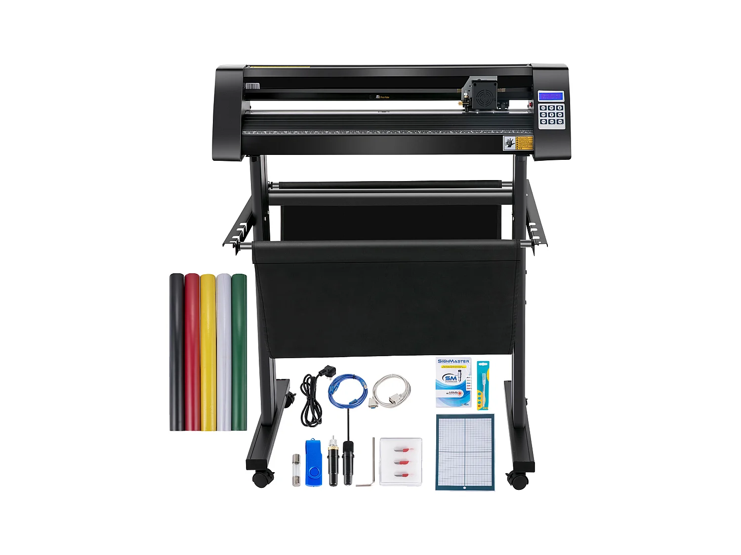 Plotter de Découpe Vinyle SucceBuy 720 mm, Guide LED, Traceur Compatible SignMaster, Étiqueteuse