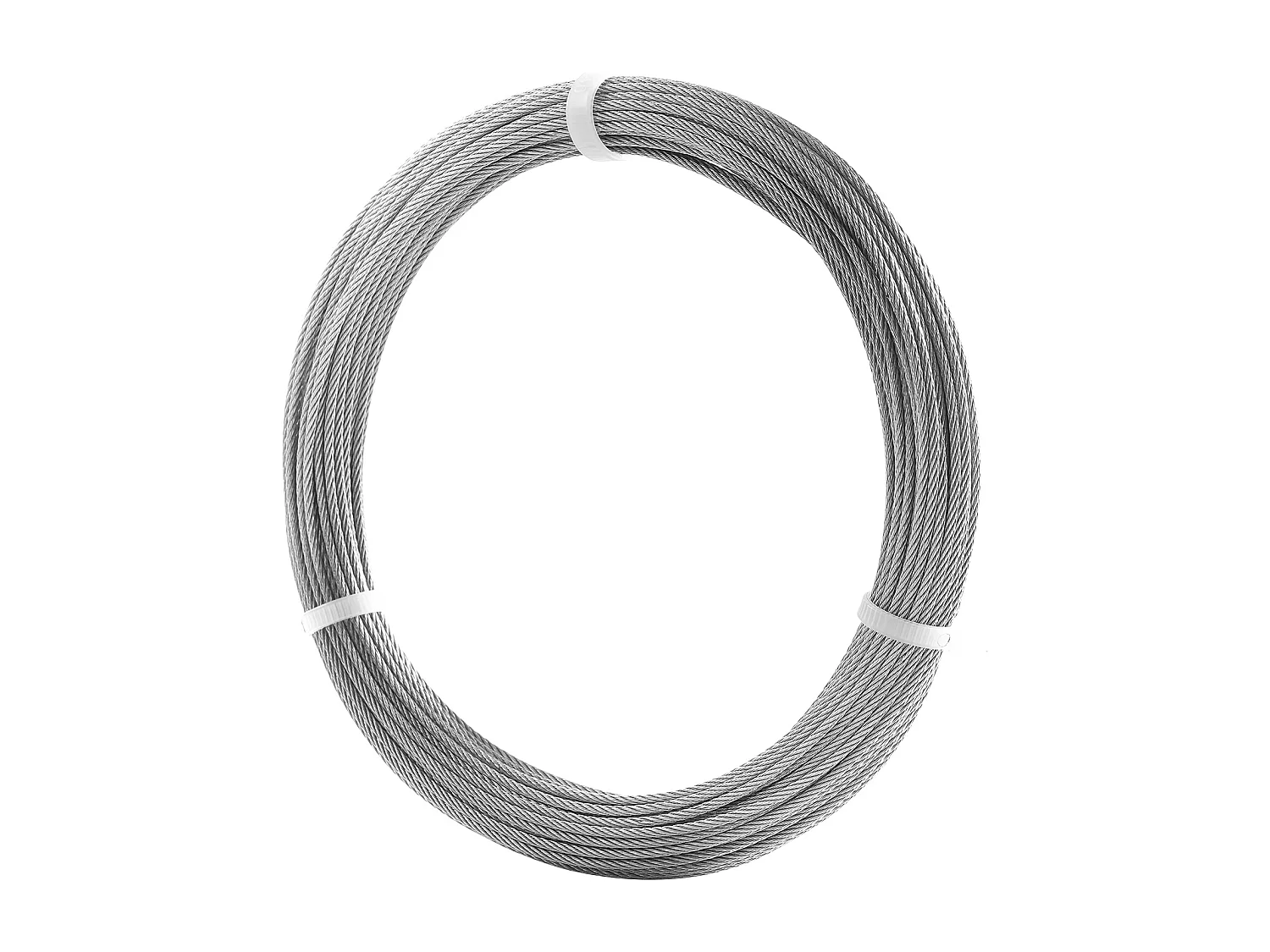 Edelstahlseil T304 SucceBuy, Durchmesser 1,59 mm, Länge 20,2 m, 7x7, Geländerseil