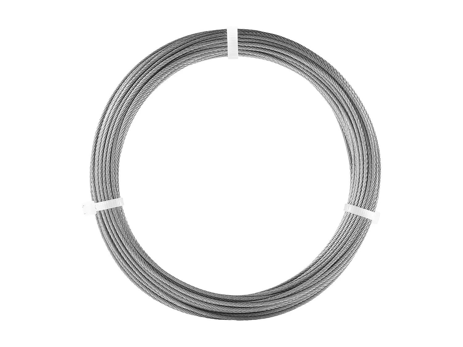 Edelstahlseil T304 SucceBuy, Durchmesser 1,59 mm, Länge 20,2 m, 7x7, Geländerseil