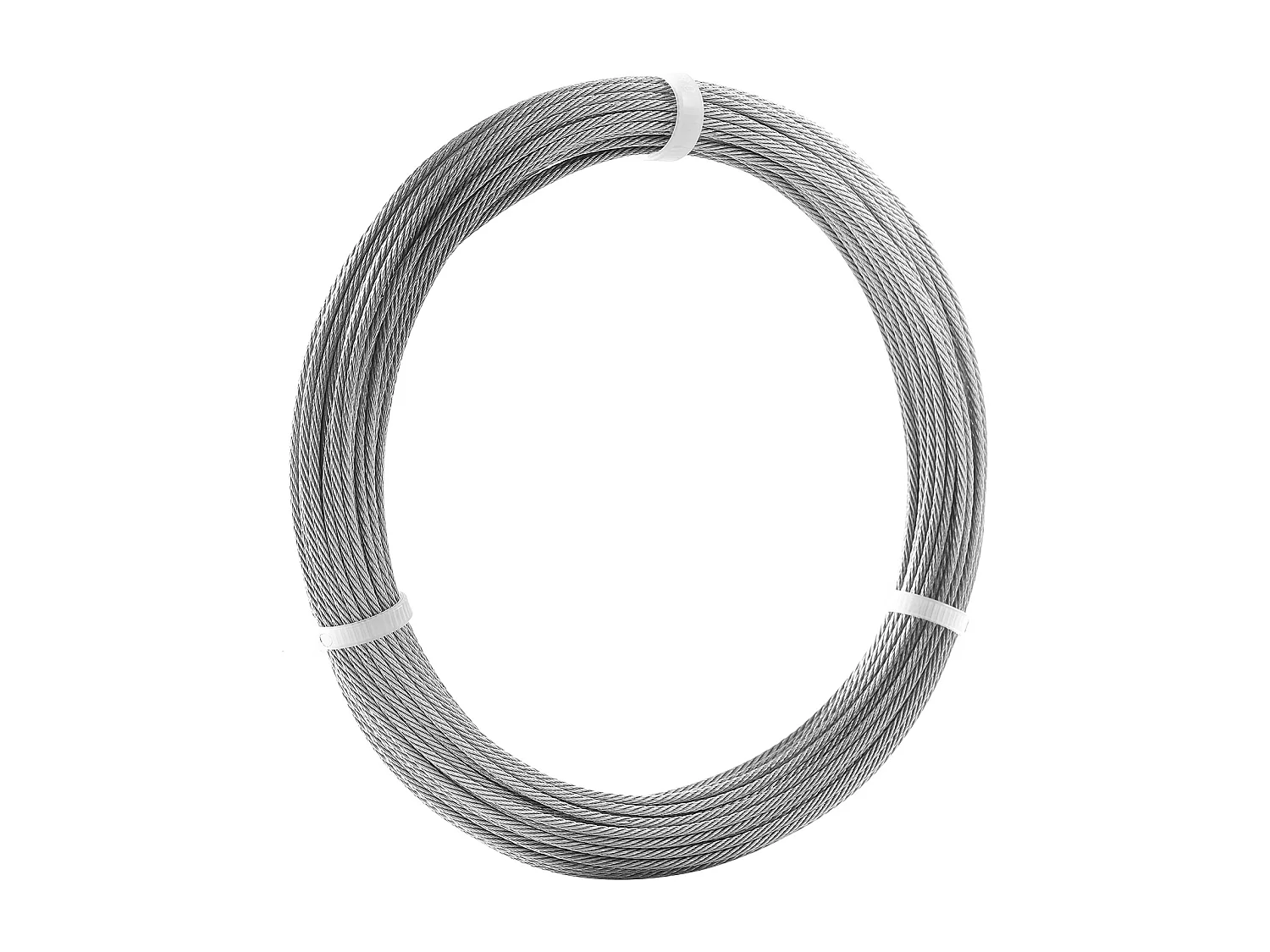 Edelstahlseil T304 SucceBuy, Durchmesser 1,59 mm, Länge 20,2 m, 7x7, Geländerseil