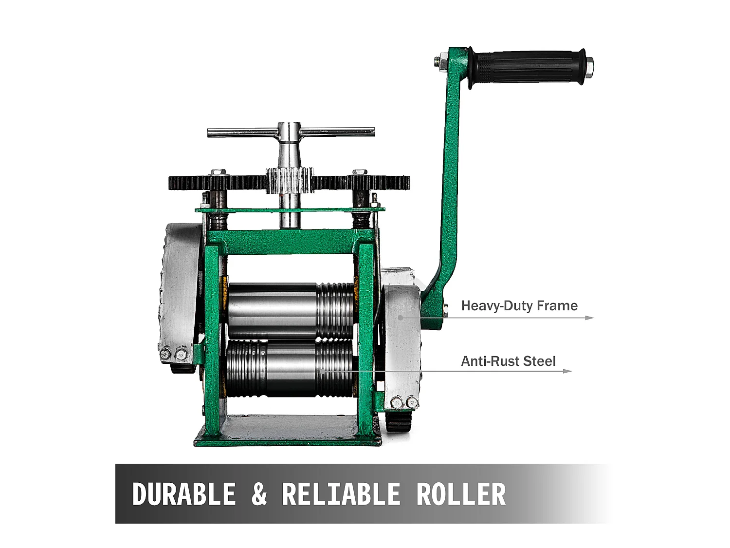 Machine de Laminage, SucceBuy Laminoir Combiné, Presse à Bijoux Manuelle, Outil de Fabrication de Comprimés