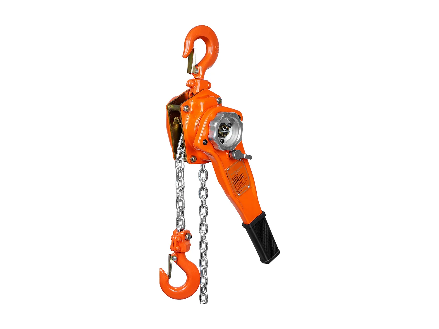 Argano, SucceBuy Paranco a Catena con Lever G80, Capacità 1,5 Tn, Paranco a Cricchetto da 2,8 m