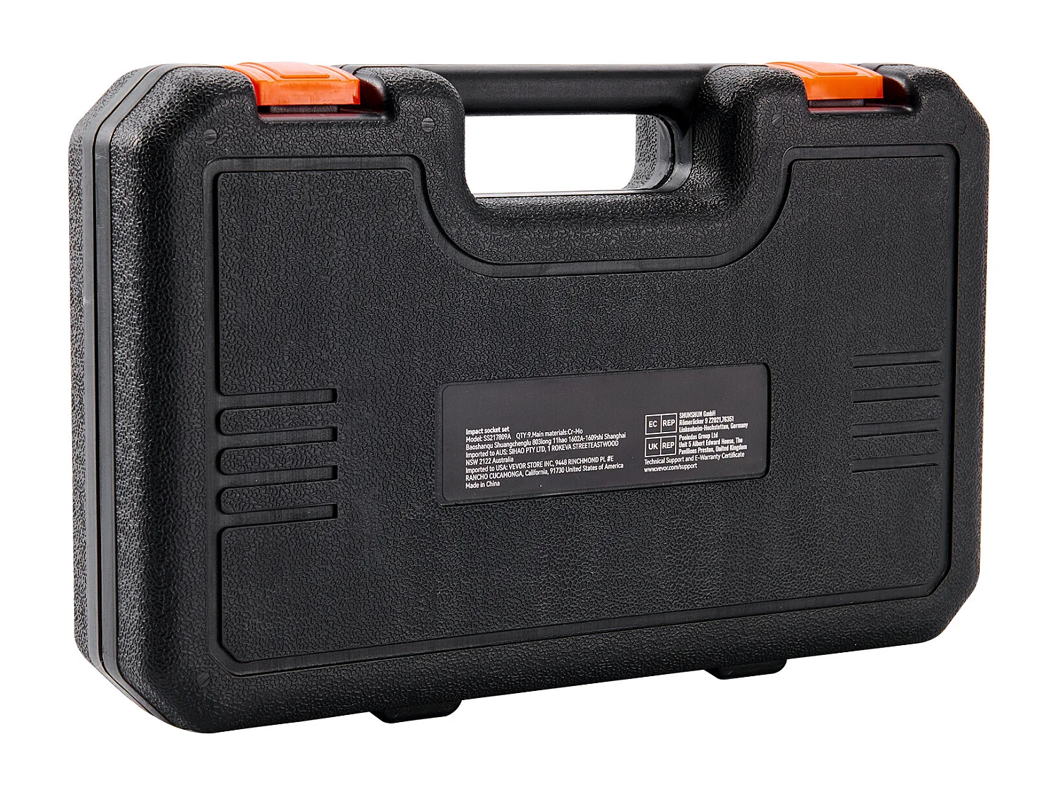 Jeu de Douilles à Choc SucceBuy Jeu de Douilles à Choc 9 Pièces 6 Pans Entraînement 1.27 cm Kit d'Outils à Cliquet