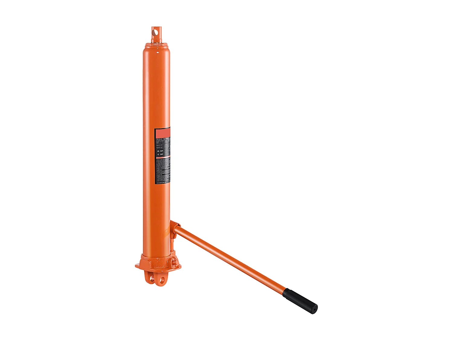 Martinetto Idraulico SucceBuy Martinetto Idraulico a Cilindro Lungo da 3 Tonnellate con Base a Forcella, Martinetto per Sollevamento Motore, Pompa Singola