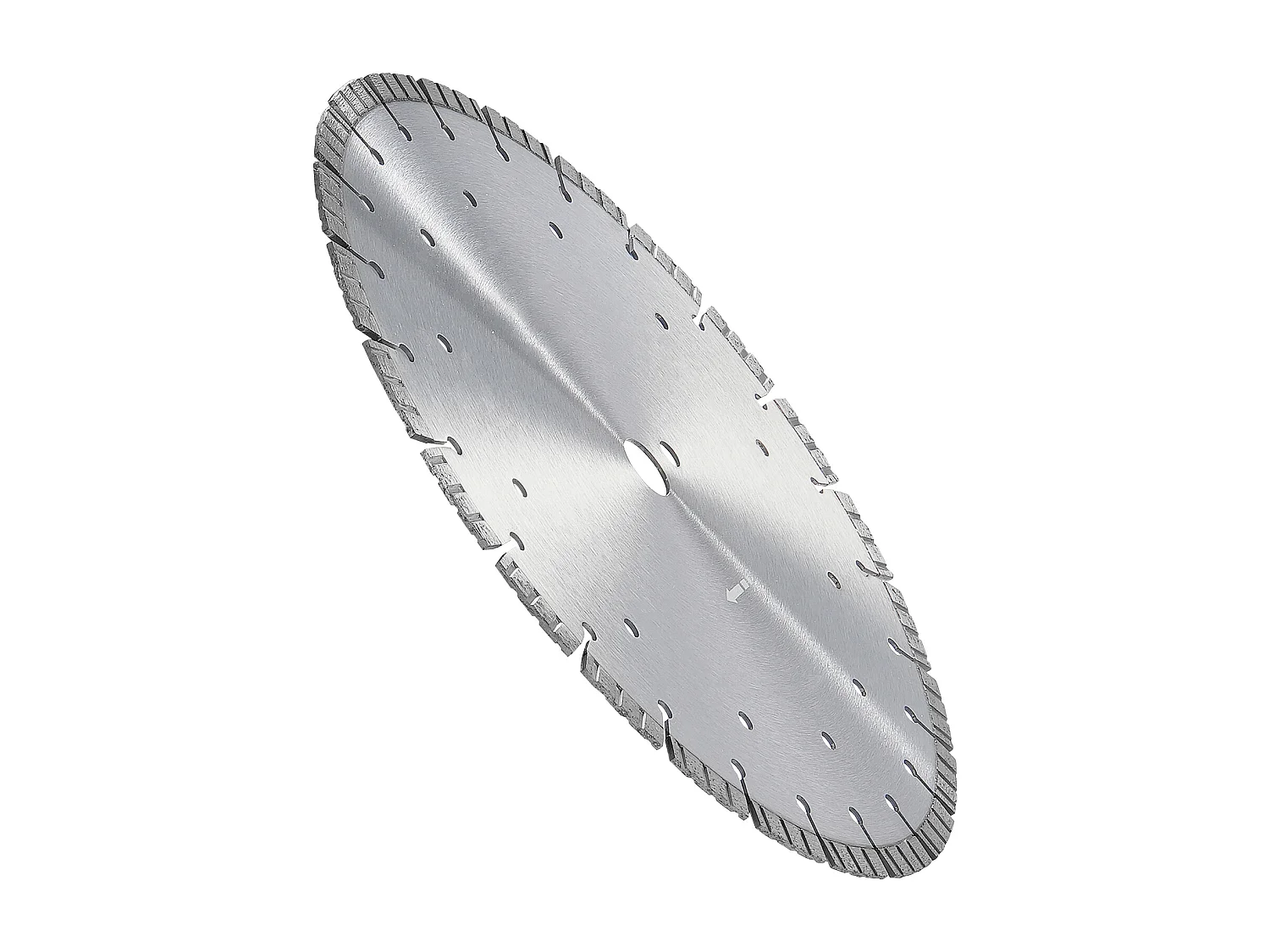 Lama Diamantata SucceBuy 36 cm, Lama di Seghetta per Cemento Uomo/Seco, Denti Ondulati