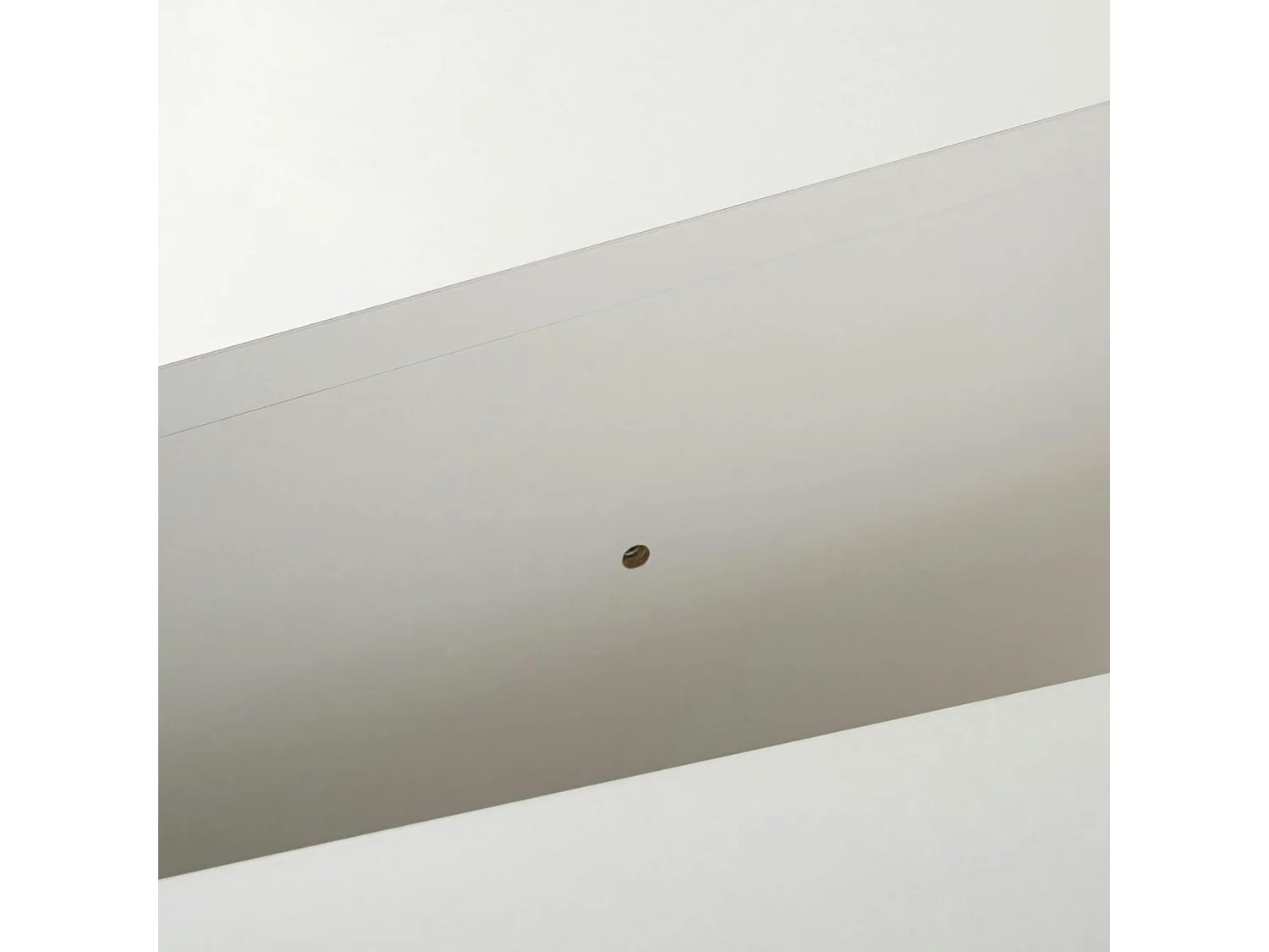 Table basse moderne blanche effet laque - 2 hauteurs MARFA