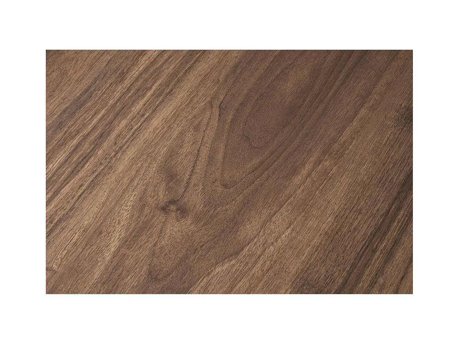 Table basse moderne effet bois de noyer - 2 hauteurs MARFA