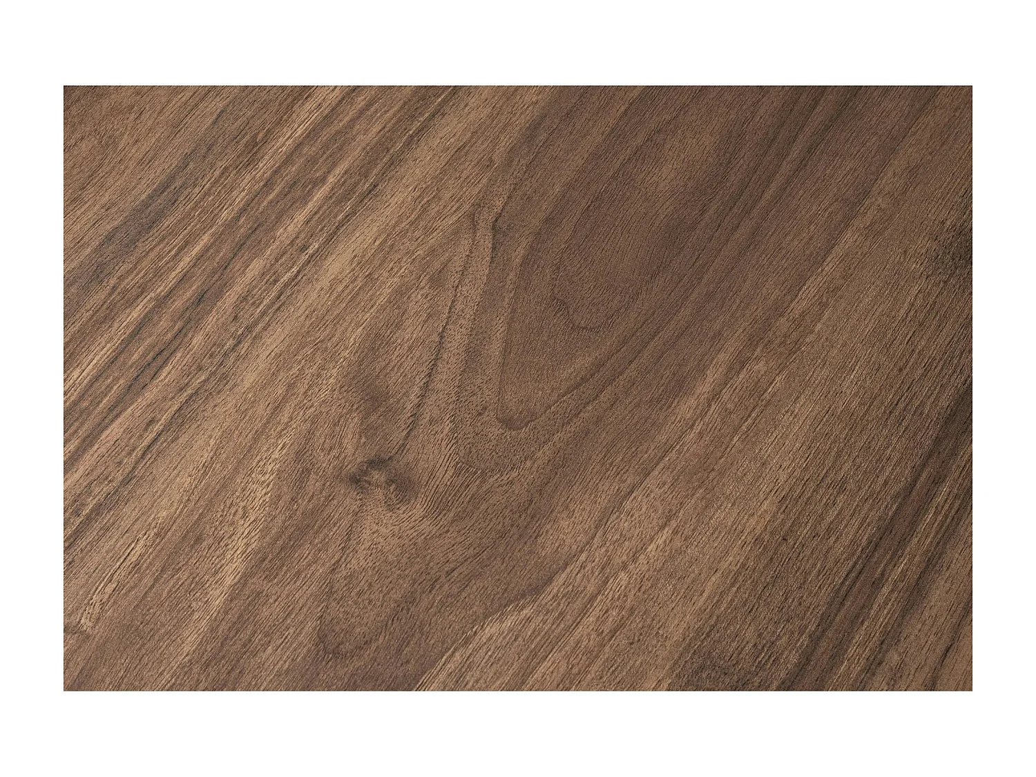 Table basse moderne effet bois de noyer - 2 hauteurs MARFA