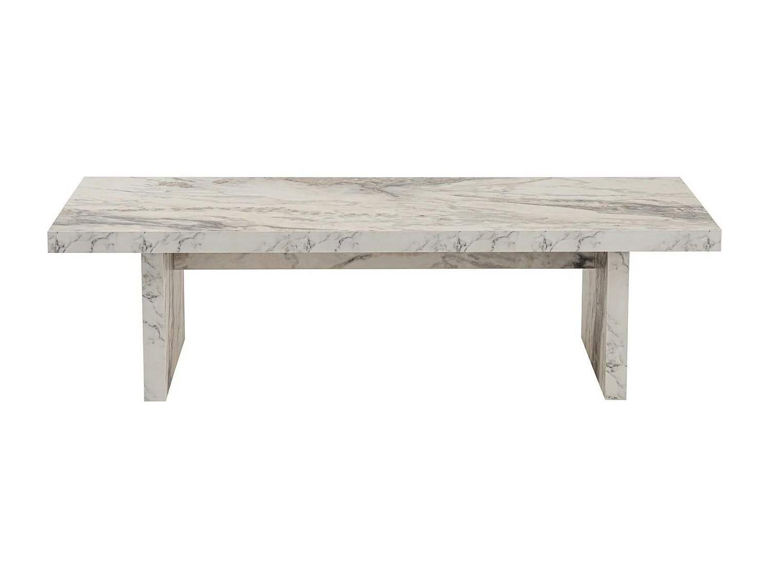 Table basse gigogne design – effet marbre (3 pièces) MARFA