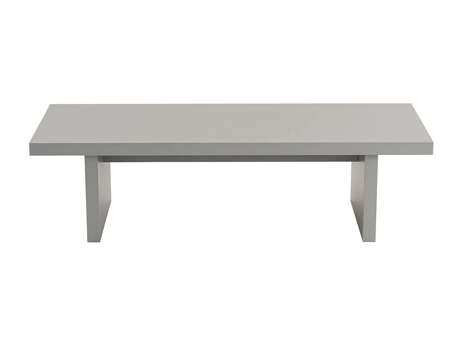 Table basse gigogne design – effet gris laqué (3 pièces) MARFA