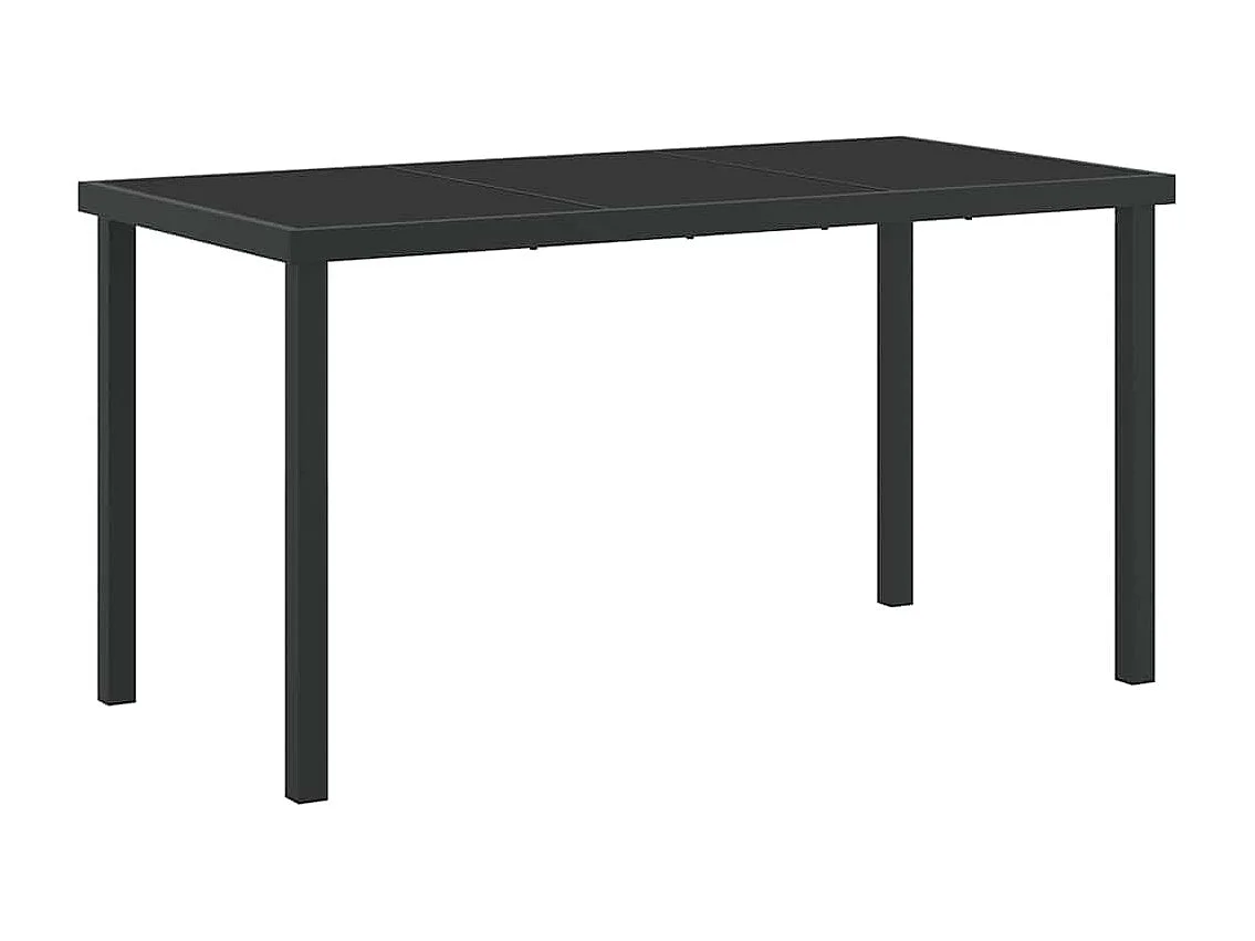 Ensemble de salle à manger de jardin 5 pièces avec coussins en rotin synthétique gris clair
