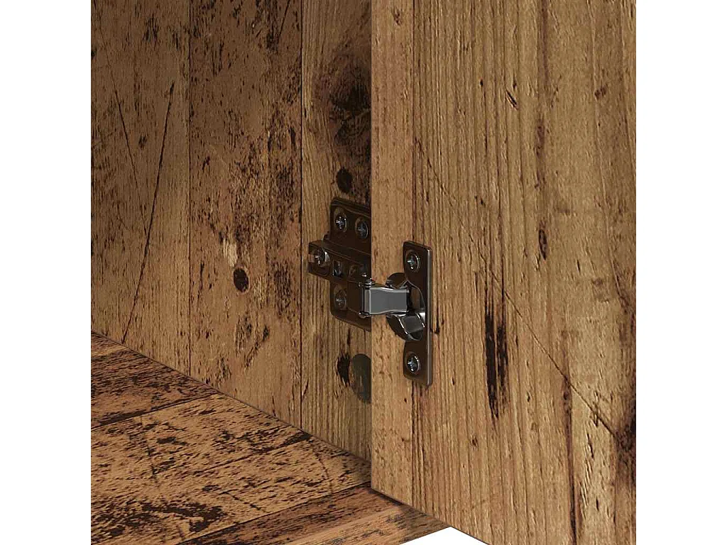 Credenza con cassetto Legno vecchio 60 x 31 x 70 cm Legno composito