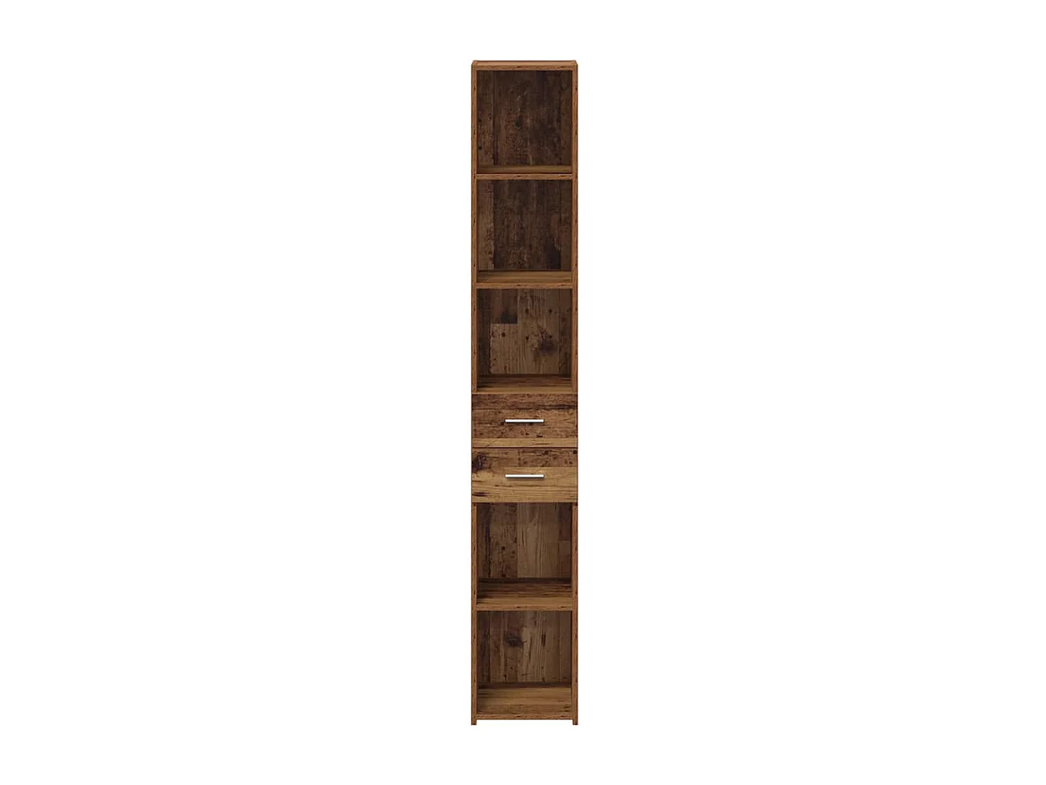 Highboard en bois ancien 30x42,5x185 cm en bois stratifié