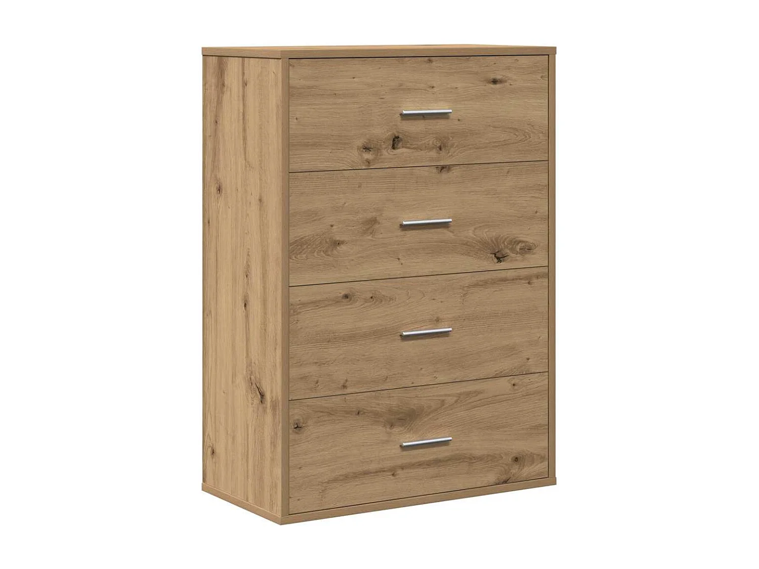 Buffet chêne artisanal 60 x 31 x 84 cm Panneau de particules