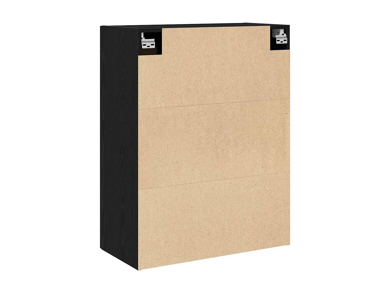 Armadio Rovere Nero 69,5x34x90 cm Truciolare