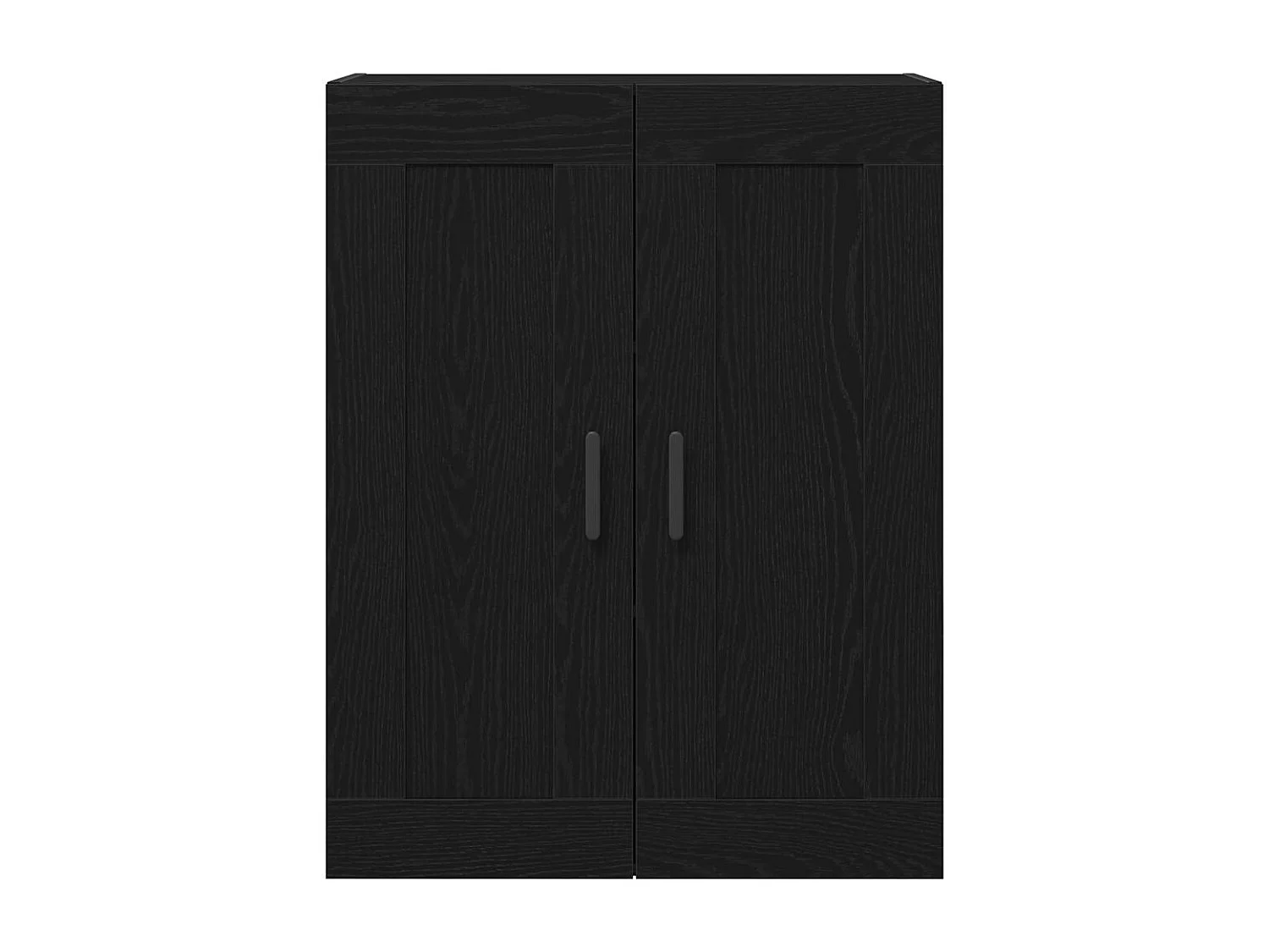 Armadio Rovere Nero 69,5x34x90 cm Truciolare