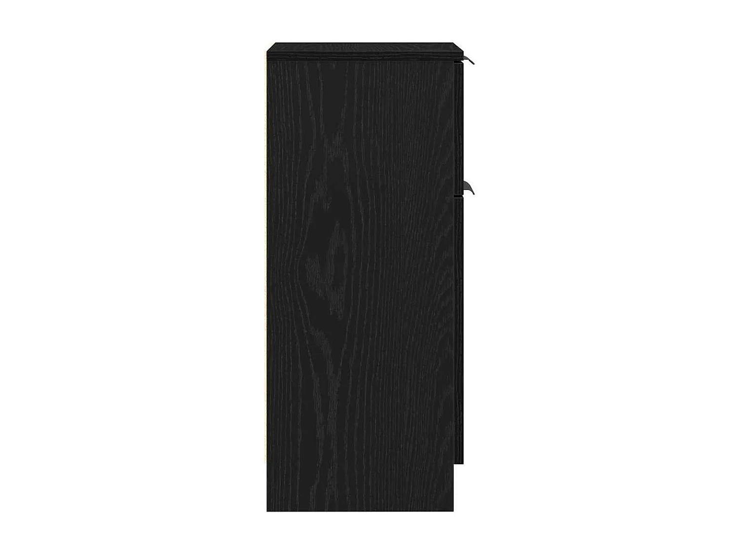 Buffet Chêne Noir 30x30x70 cm Bois d'ingénierie