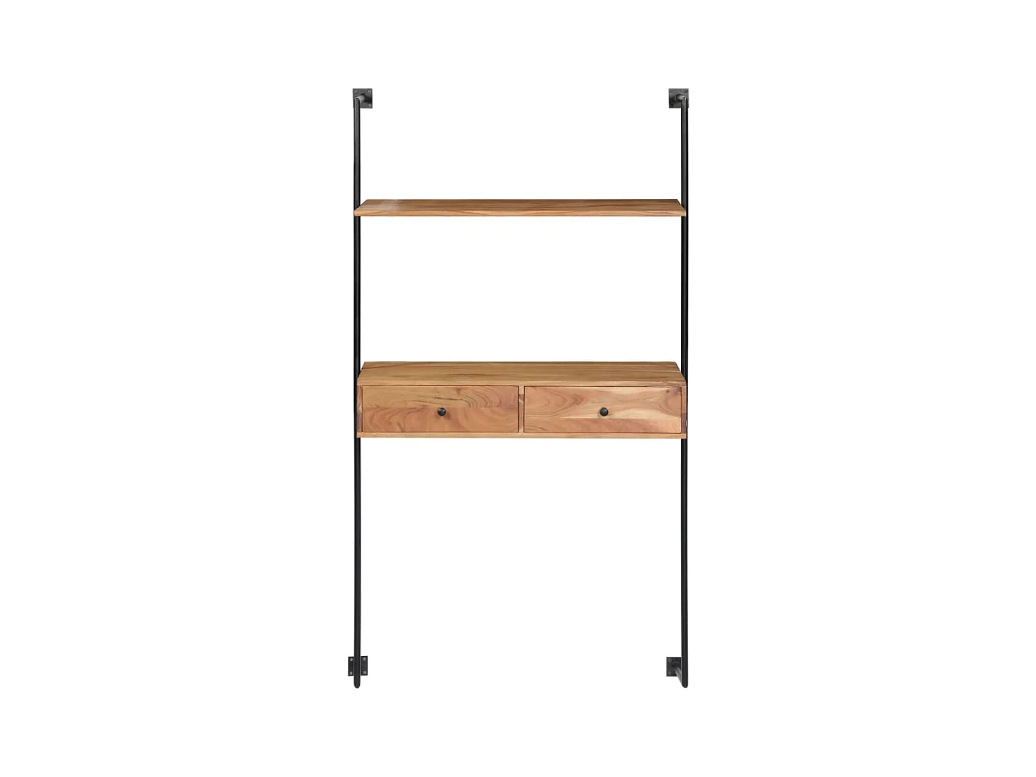 Bureau mural 90x40x170 cm Bois d'acacia solide