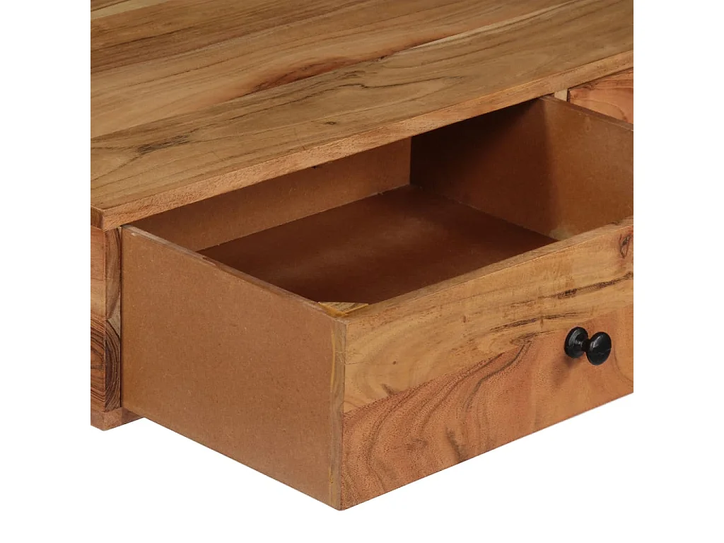 Bureau mural 90x40x170 cm Bois d'acacia solide