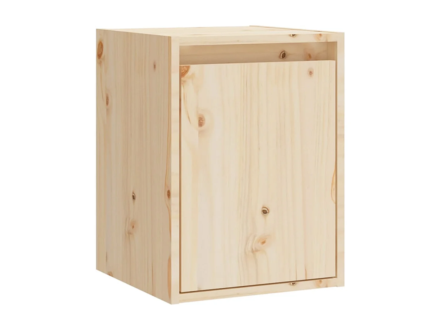 Armoire murale 30x30x40 cm Bois de pin massif