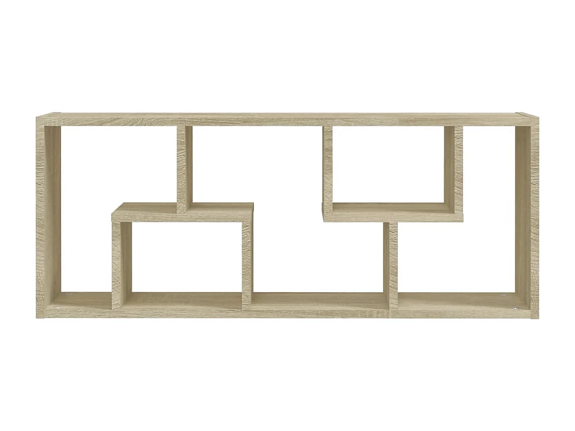 Étagère murale Chêne sonoma 36x16x90 cm Bois d'ingénierie