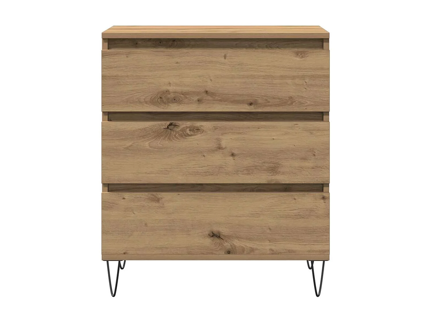 TV-meubel met lades Artisan Oak 60x35x70 cm Technisch hout