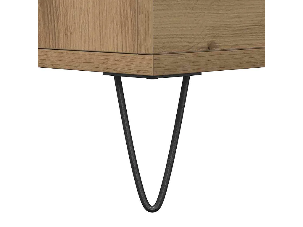 TV-meubel met lades Artisan Oak 60x35x70 cm Technisch hout