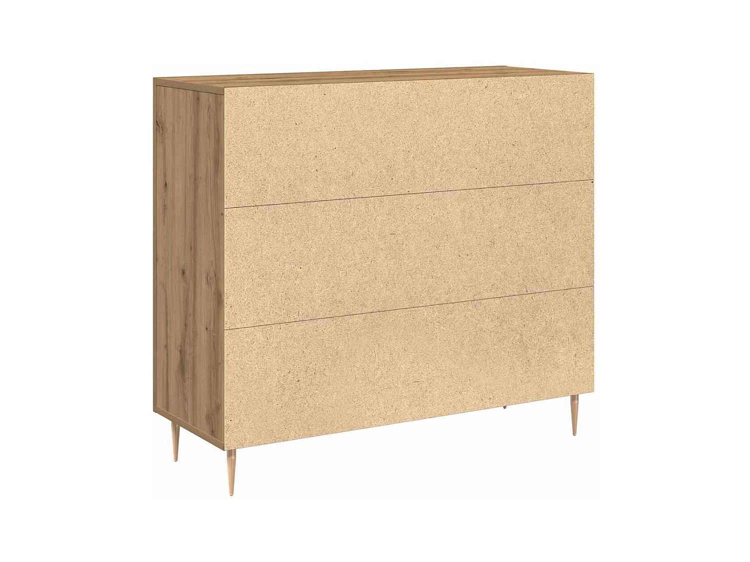 Buffet Artisan Chêne 90x34x80 cm Bois d'ingénierie