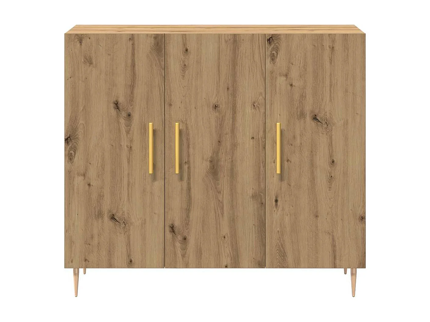 Buffet Artisan Chêne 90x34x80 cm Bois d'ingénierie