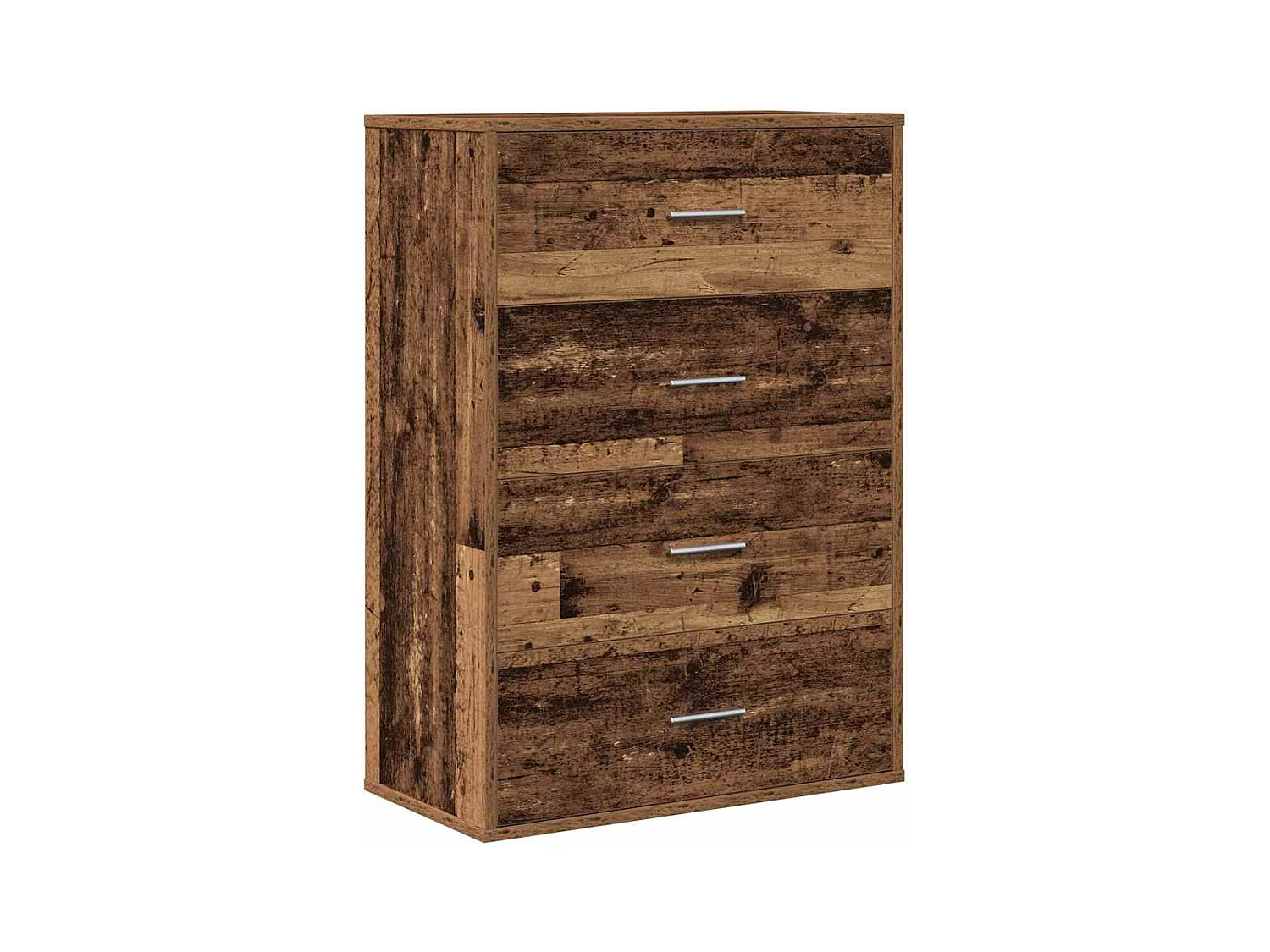 Credenza antica in legno 60 x 31 x 84 cm Pannello truciolare