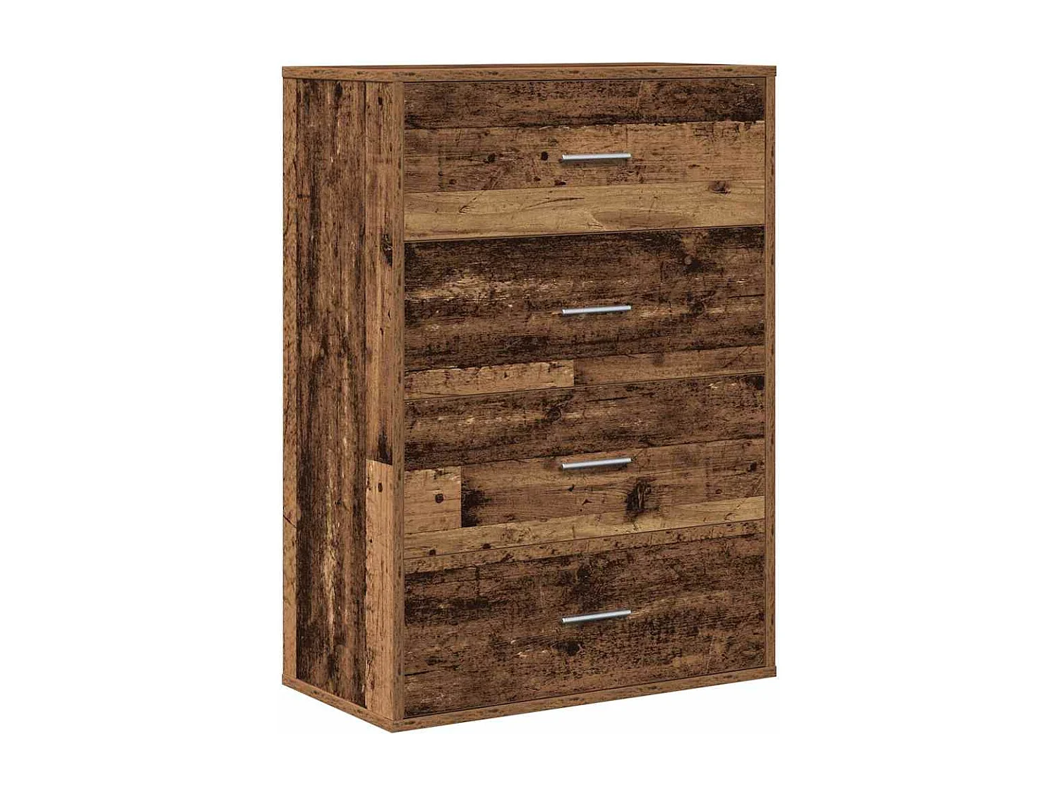 Antiek houten dressoir 60 x 31 x 84 cm Spaanplaat