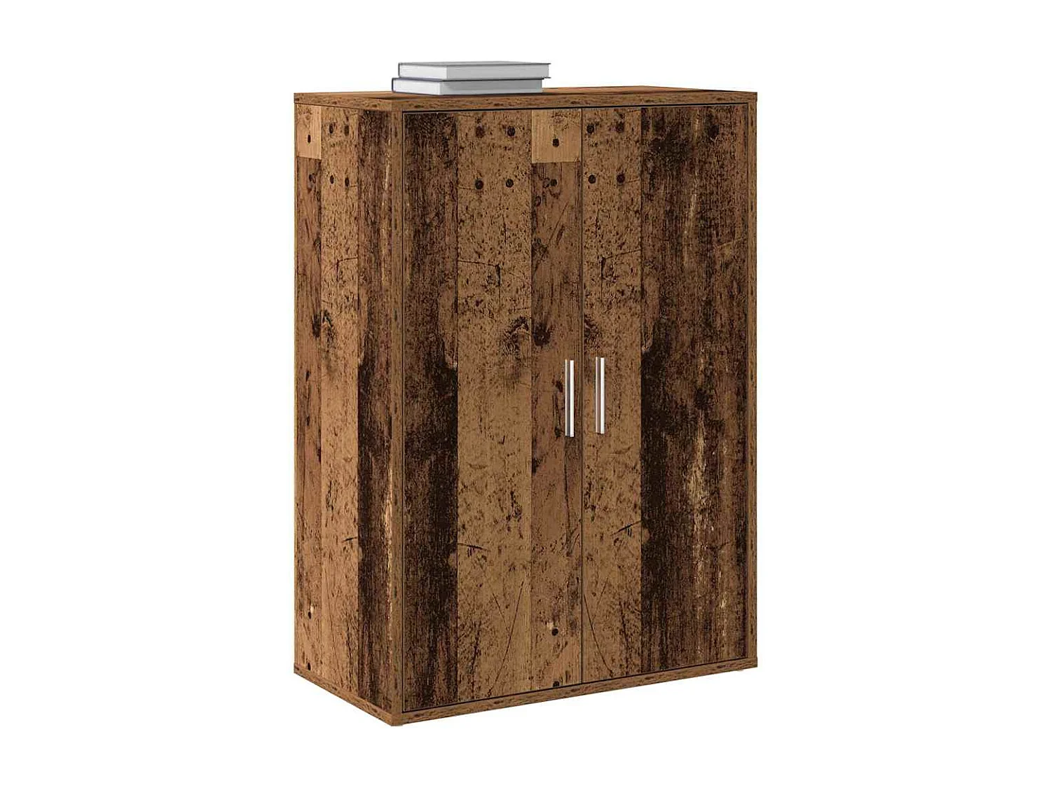 Antiek houten dressoir 60x31x84 cm in spaanplaat