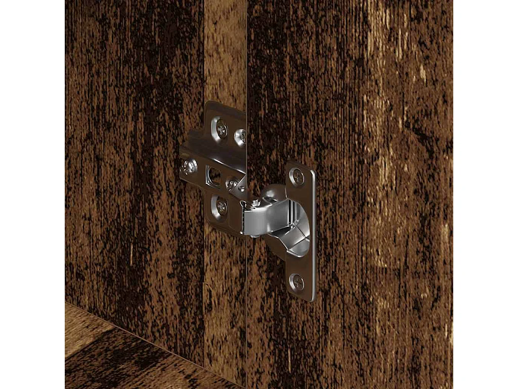 Antiek houten dressoir 60x31x84 cm in spaanplaat