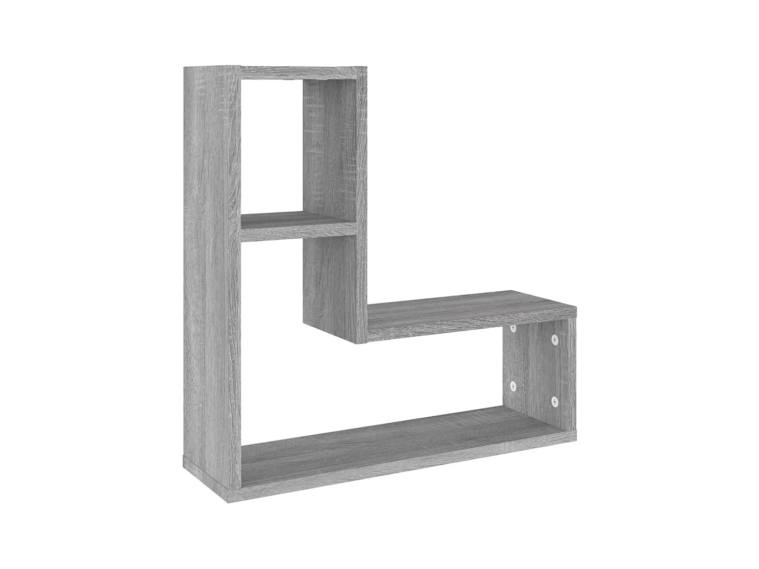 Mensole da parete 2 pezzi Sonoma grigio 50x15x50 cm Legno ingegnerizzato