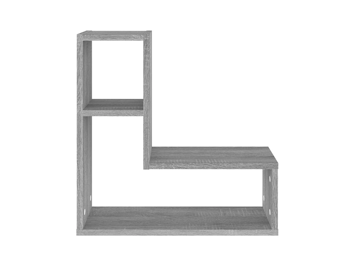 Mensole da parete 2 pezzi Sonoma grigio 50x15x50 cm Legno ingegnerizzato