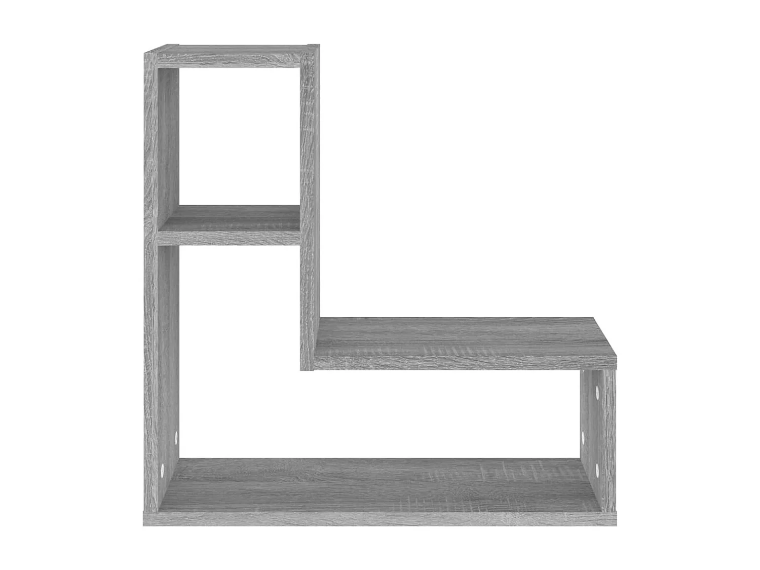 Étagères murales 2pcs Sonoma gris 50x15x50 cm Bois d’ingénierie