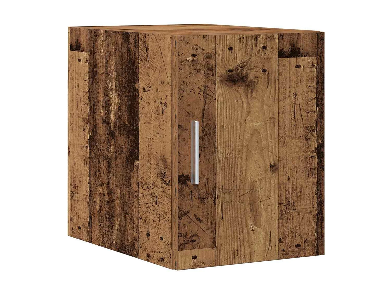 meuble de rangement bois ancien 30x42,5x225 cm bois reconstitué