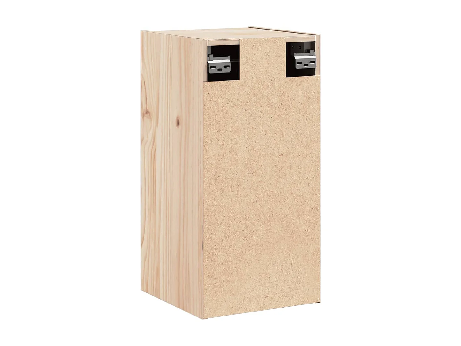 Armoires murales 2 pcs 30x30x60 cm Bois de pin massif