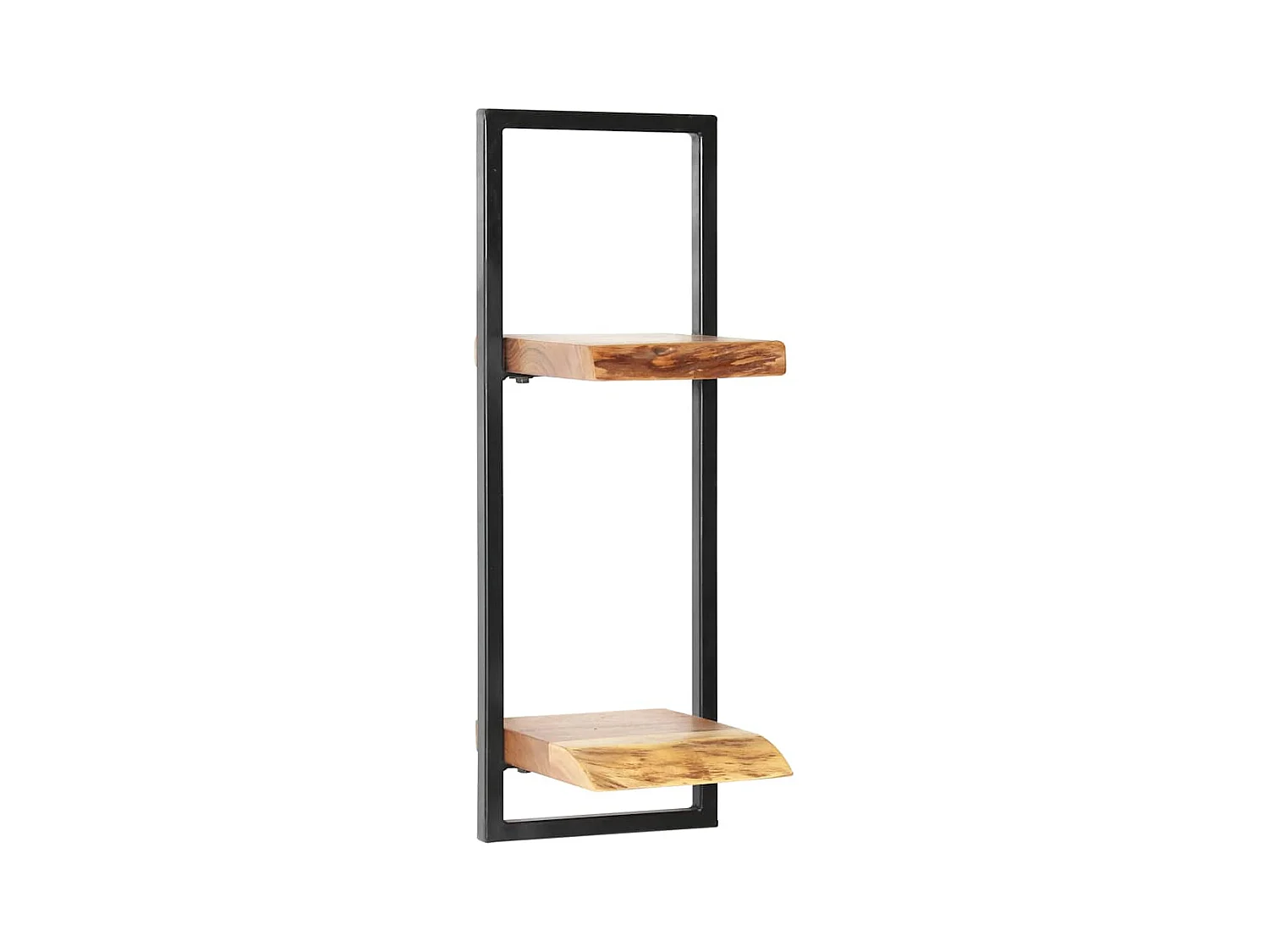 Set d'étagères murales 5 pcs Bois d'acacia massif et acier