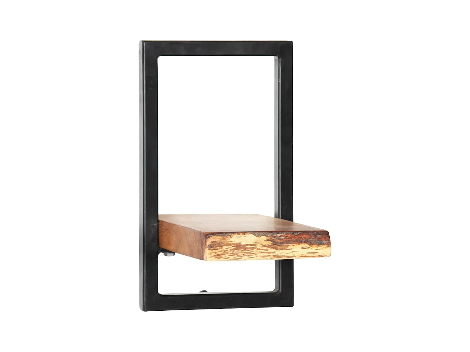 Set d'étagères murales 5 pcs Bois d'acacia massif et acier