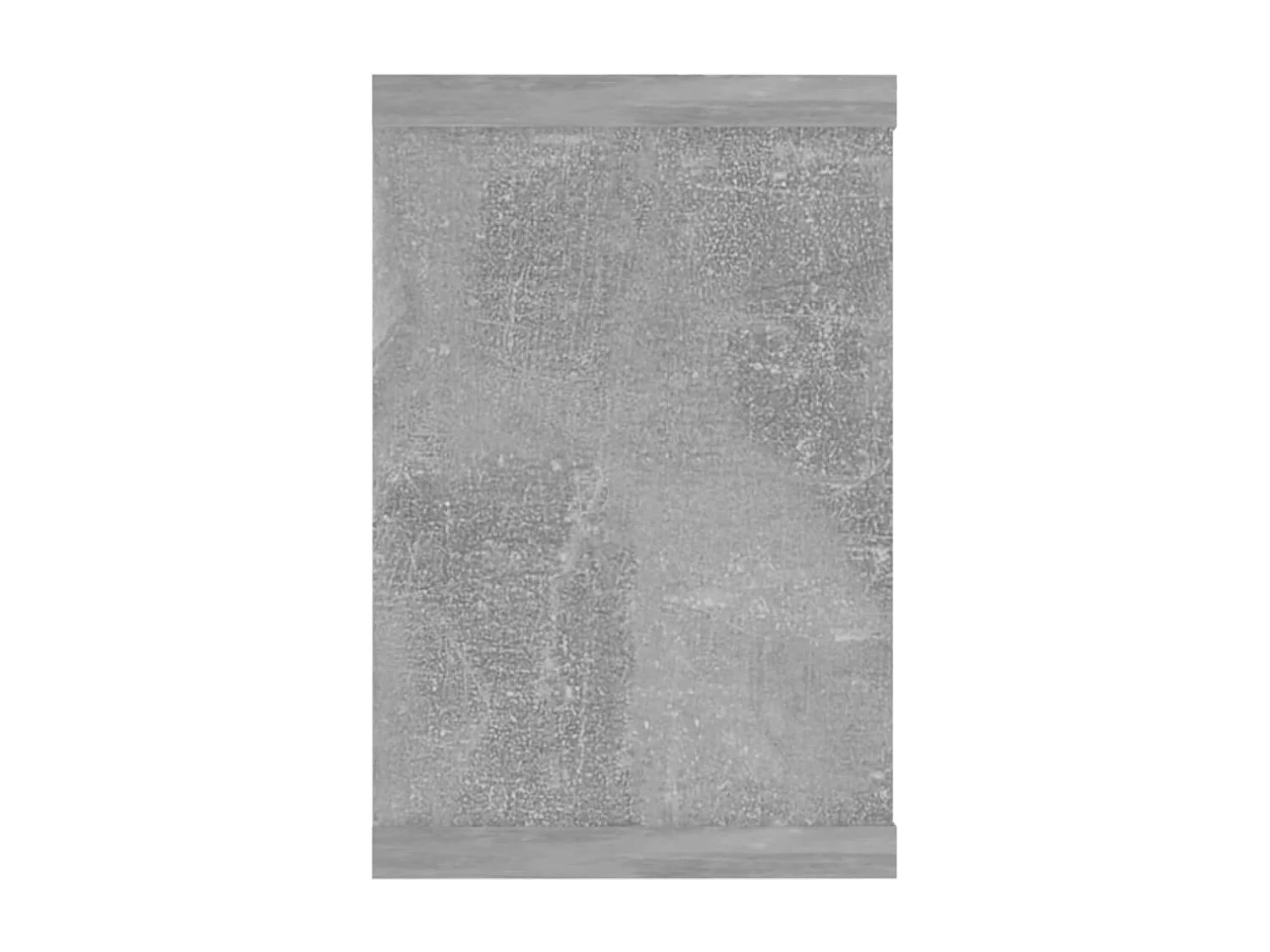 Étagères murales cube 2 pcs Gris béton Bois d’ingénierie