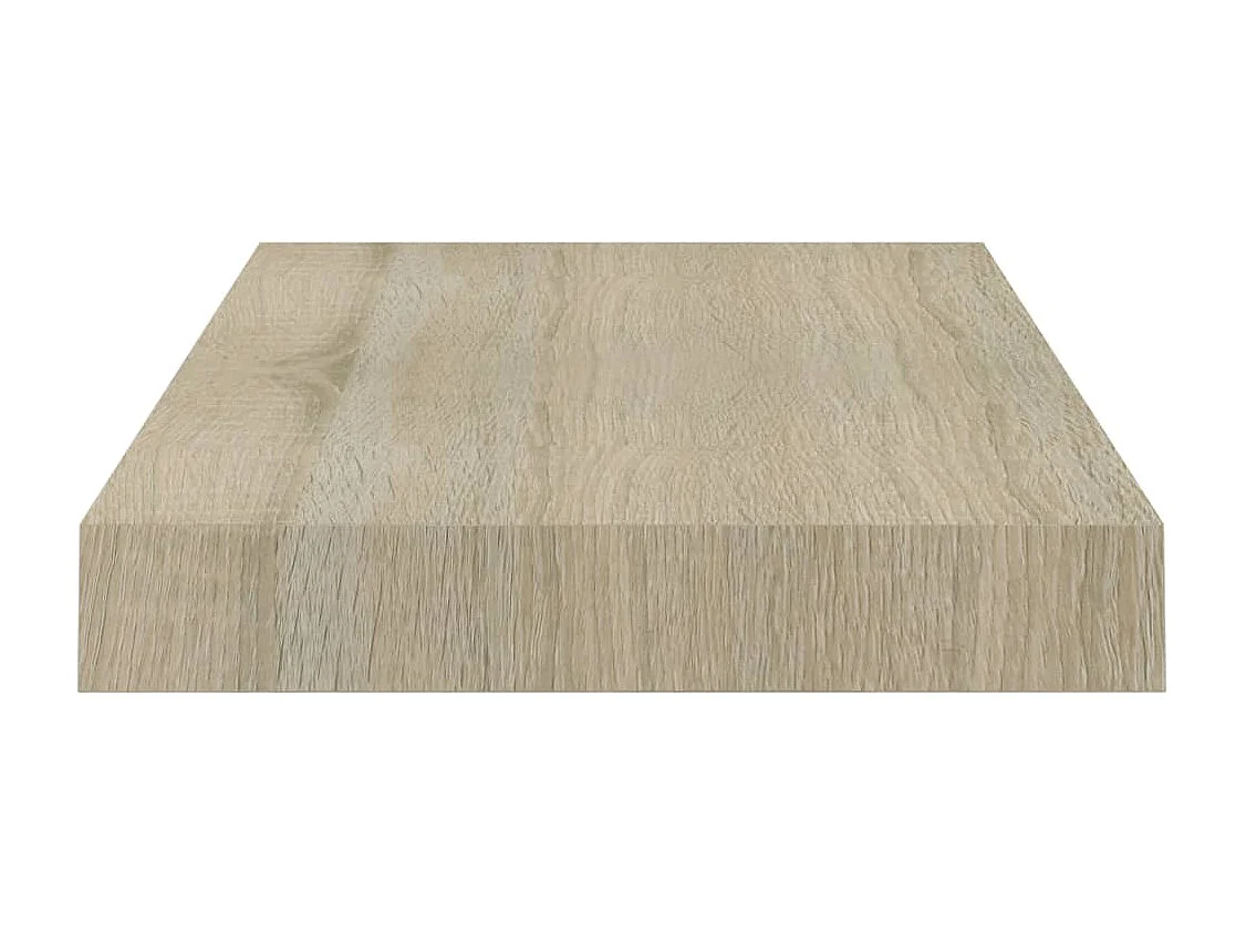 Estante flotante de pared roble 40x23x3,8 cm MDF
