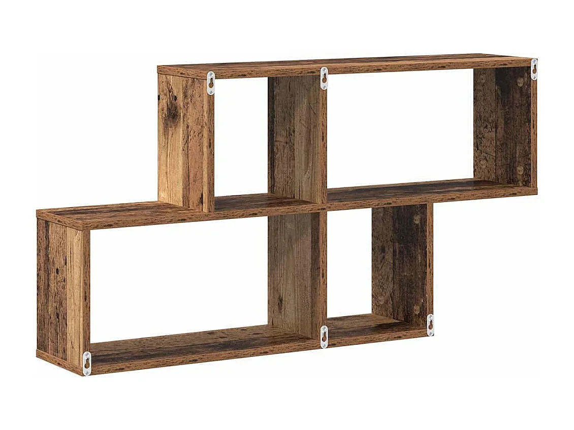 Étagère murale Bois Ancien 100x20x53 cm Bois Aggloméré