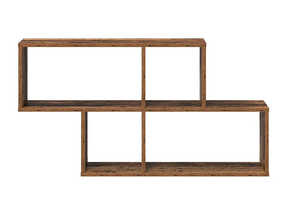 Étagère murale Bois Ancien 100x20x53 cm Bois Aggloméré