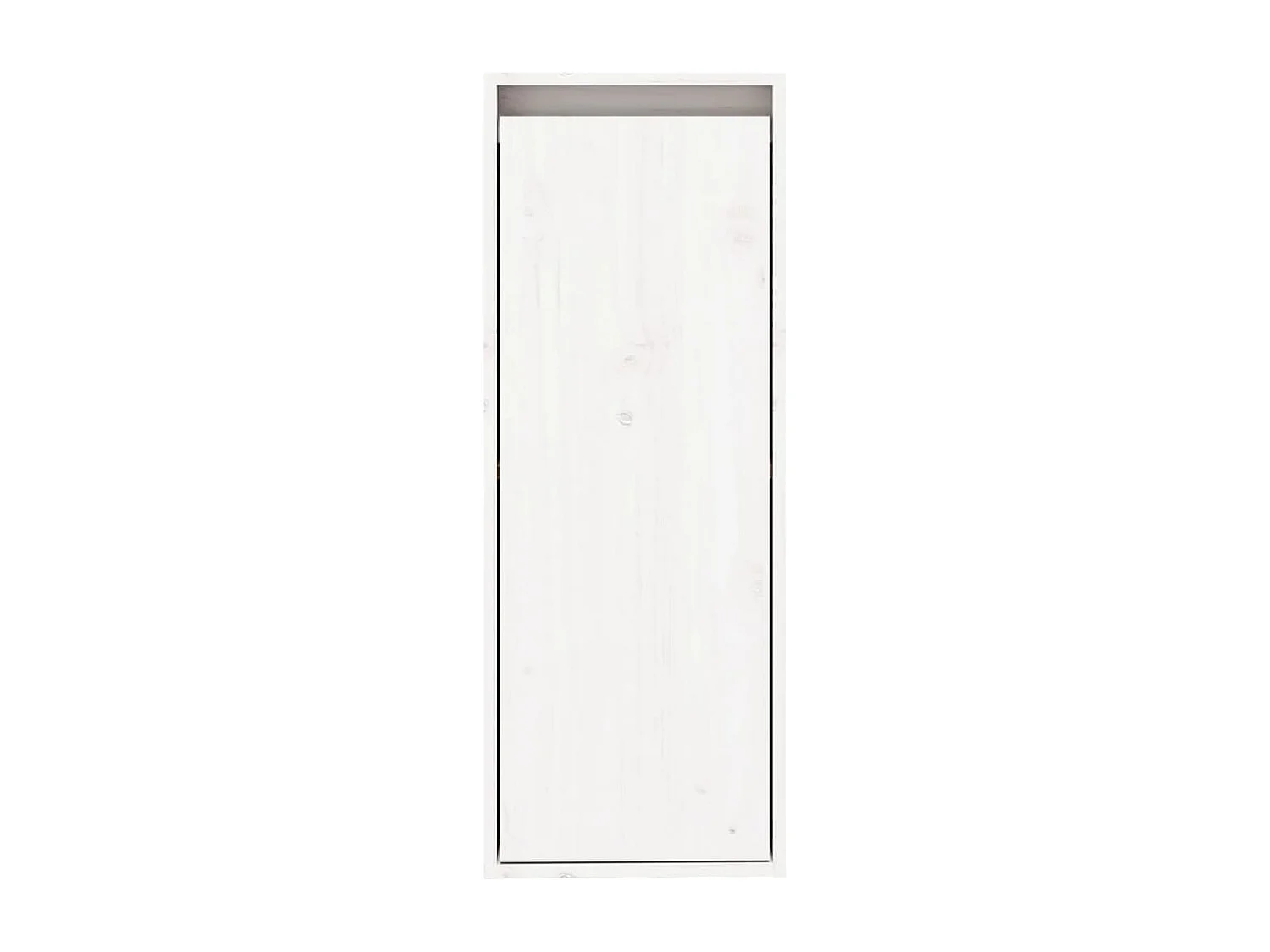 Armoires murales 2 pcs Blanc 30x30x80 cm Bois de pin massif
