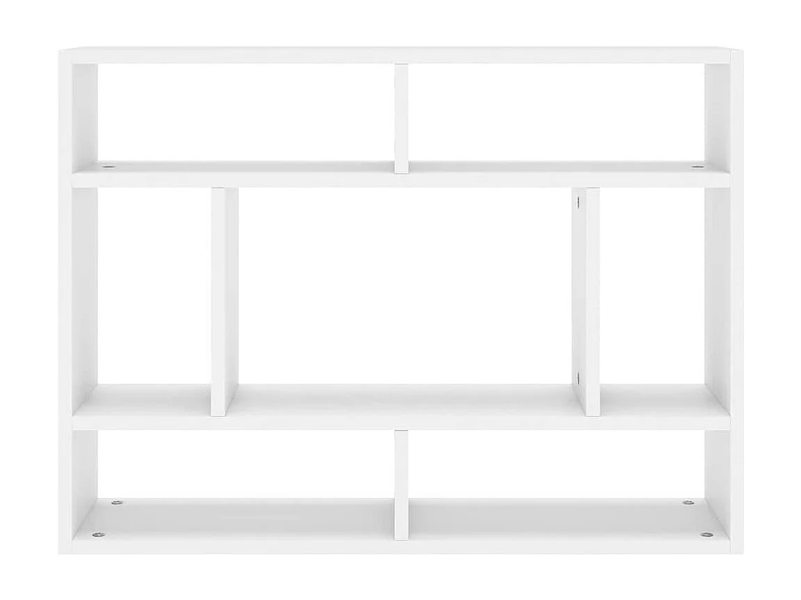 Étagère murale Blanc 75x16x55 cm Bois d’ingénierie
